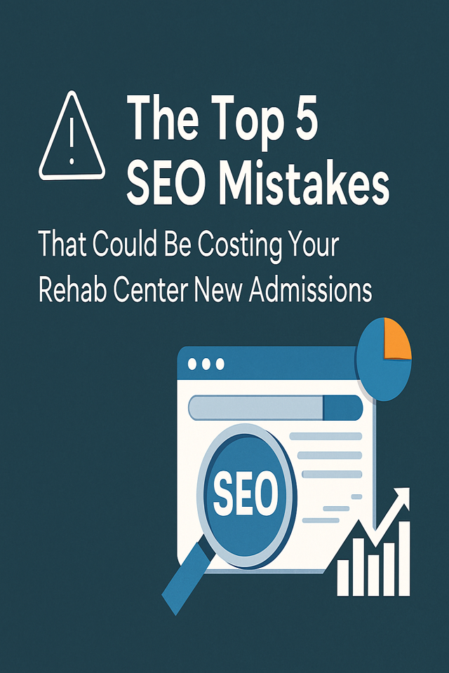 SEO Mistakes That Could Be Costing Your Rehab Center New Admissions