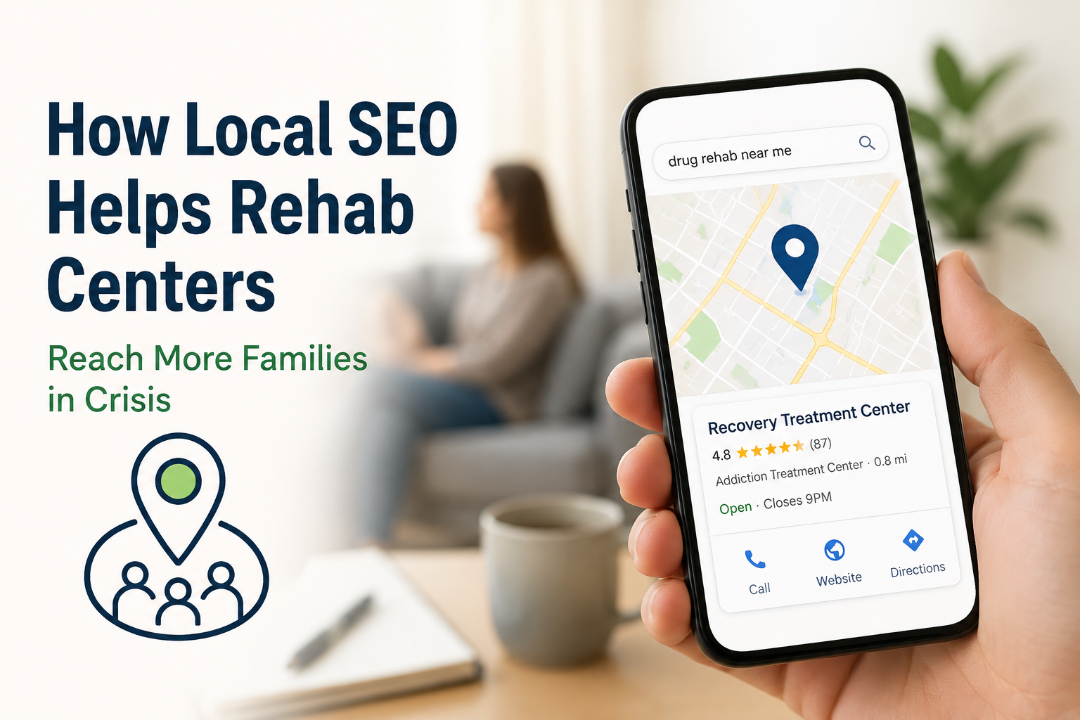 How Local SEO Helps Rehab Centers Reach More Families in Crisis